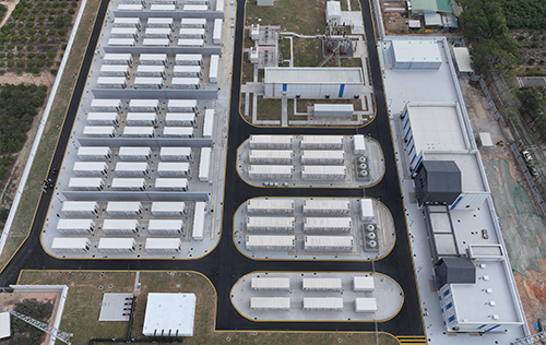 华电汕尾级联型高压半固态磷酸铁锂储能项目145MW/290MWh